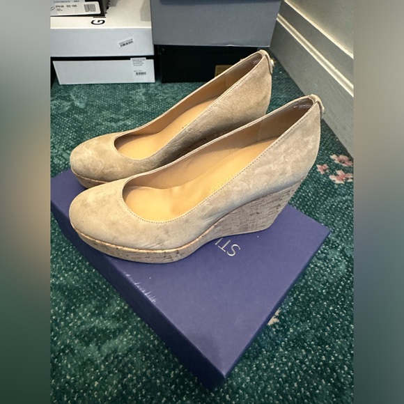 Stuart weitzman suede wedges - Picture 4 of 5